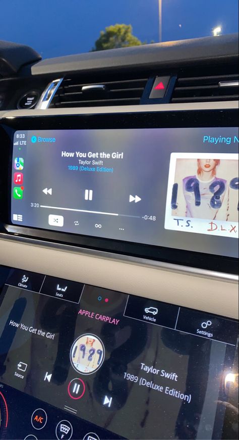 Swiftie Car Decor, Apple Carplay Aesthetic, Gateway Car Taylor Swift Aesthetic, Taylor Swift Playing In Car, Listening To Taylor Swift In The Car, Getaway Car Taylor Swift Aesthetic, 1989 Deluxe, Bronx Rappers, Night Video