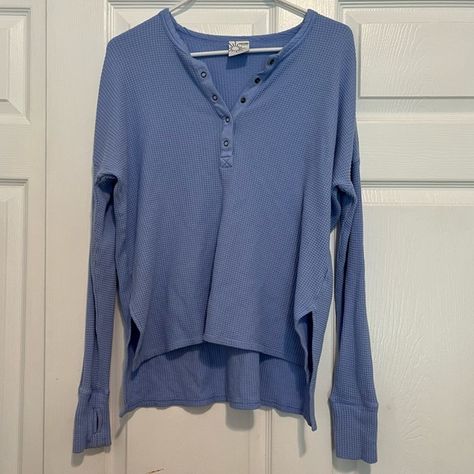 Aerie Offline Waffle Knit Periwinkle Blue Sweater Aerie Sweater, Xmas Wishlist, Aerie Offline, Periwinkle Blue, Blue Sweater, Waffle Knit, Blue Sweaters, Knit Sweater, Waffles