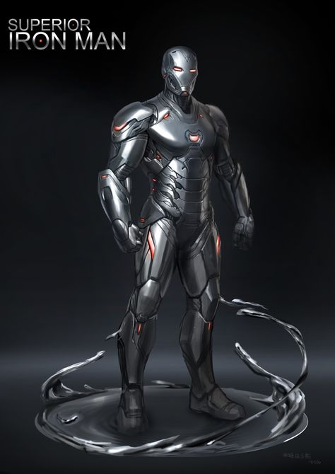 ArtStation - Superior Iron Man , xiang zhang Iron Man All Armors, Superior Iron Man, Iphone Wallpapers Hd, Marvel Concept Art, New Iron Man, Wallpapers Ipad, Superhero Poster, Iron Man Wallpaper, Futuristic Armour