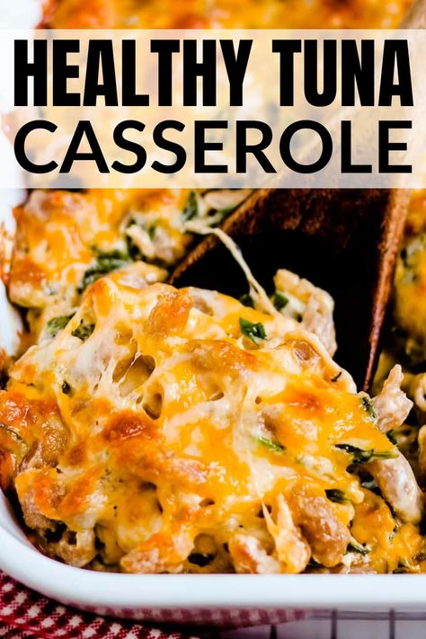 Low Sodium Tuna Casserole, Tuna Casserole Without Noodles, Healthy Tuna Helper Recipe, Italian Tuna Recipes, Tuna Casserole Recipes No Soup, Tuna Casserole For 2, Low Sodium Tuna Recipes, Dinners With Canned Tuna, Hot Tuna Recipes