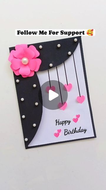 Shrishti Jain on Instagram: "Beautiful Birthday Card Making 😍💕 #birthday #happybirthday #birthdaycard #birthdaygreetingcard" Greeting For Birthday, Birthday Greetings Cards Handmade, Birthday Cake Card Ideas, Teen Girl Birthday Cards Handmade, Greeting Cards Handmade Birthday Paper Crafts, Birthday Card Preschool, Birthday Cards Making Ideas, Diy Birthday Card For Friend, Birthday Cards For Kids To Make