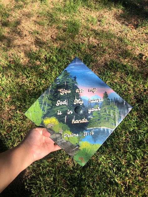 Over The Garden Wall Graduation Cap, Outer Banks Graduation Cap, Billy Joel Graduation Cap, Bob Ross Graduation Cap, Cottagecore Graduation Cap, Mountain Graduation Cap, Plant Graduation Cap, Nature Graduation Cap, Environment Graduation Cap