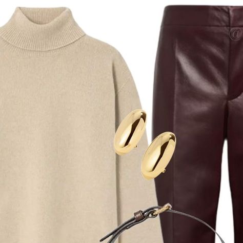 Fierce on Instagram: "Burgundy Leather Pants Outfit Inspo ♥️🍂🍁 Share This Post With Friends & Save For Later 🫶
 
✨ Comment “LINKS” (if you FOLLOW me you’ll automatically receive the details in a DM)
 
✨ Shop via the link in Bio or September Link in Stories (Highlights)

#fierce #outfitoftheday #outfitinspiration #outfitinspo #outfitideas #stylingtips #wardrobestaples #effortlesschic #dailyoutfit #todaysoutfit #ootdfashion #autumnlook #falloutfit #chiclook #comfylook #casualoutfit #burgundy #leatherpants #guccibag #nike #adidassl #sneakers" Burgundy Leather Pants Outfit, Burgundy Leather Pants, Post With Friends, Leather Pants Outfit, Save For Later, Effortless Chic, Fall Looks, Ootd Fashion, Pants Outfit