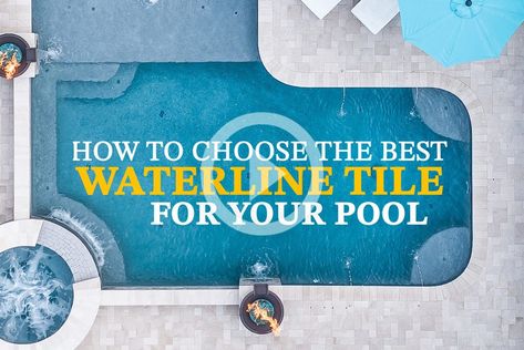 Do you need to choose your waterline tile for your pool? We’re here to walk you through the things you need to consider before making a selection. Pool Waterline Tile, Pool Waterline, Waterline Pool Tile, Waterline Tile, Arizona Pools, California Pools, Pool Cost, Building A Pool, Dream Pools