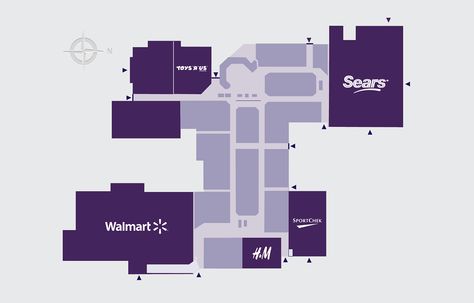 Directory Map Design, Neighborhood Map Design, Map Location Design, Location Map Design Graphics, Wayfinding Map Design, Fredericton New Brunswick, Magazine Design Cover, Campus Design, Shopping Malls