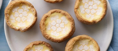 Prue Leith’s Maids of Honour British Bake Off Recipes, Prue Leith, Bake Off Recipes, Rough Puff Pastry, Custard Tarts, Tarts Recipe, The Great British Bake Off, British Bake Off, British Baking