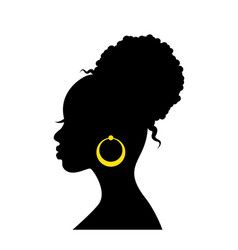 Silhouette Woman Face, Black Woman Side Profile Silhouette, Women Silhouette Art Face, Afro Silhouette Black Women, African Silhouette Art, Afro Hair Silhouette, Female Afro, African Woman Silhouette, Afro Silhouette