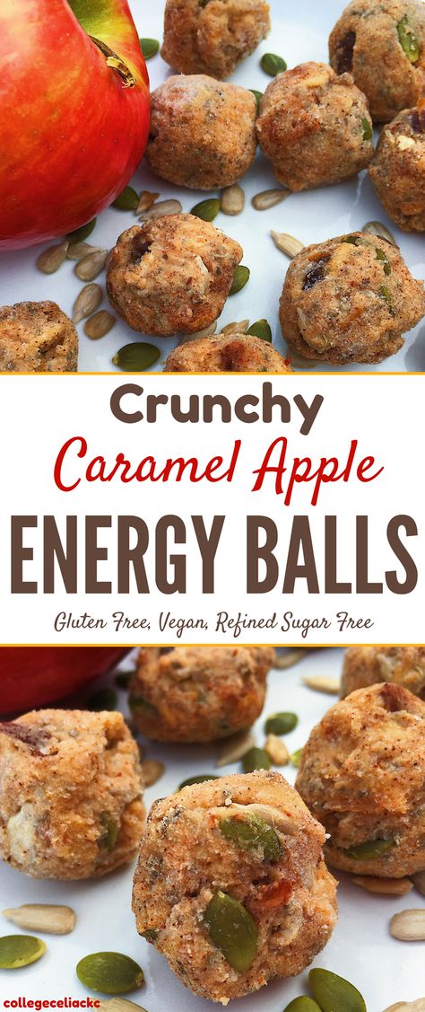 Energy Balls Gluten Free, Protein Breakfast Cookies, Vegan Energy Balls, Crunchy Caramel, Energy Balls Healthy, Healthy Vegan Snacks, Best Gluten Free Recipes, Bliss Balls, Healthier Eating