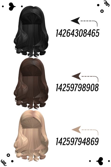 Brown Bloxburg Hair, Roblox Codes For Brown Hair, Brookhaven Codes Hair Brown, Brown Hair Combos, Bloxburg Brown Hair, Brunette Hair Codes, Bloxburg Hair Codes Black, Black Hair Berry Avenue Code, Berry Avenue Brown Hair Codes