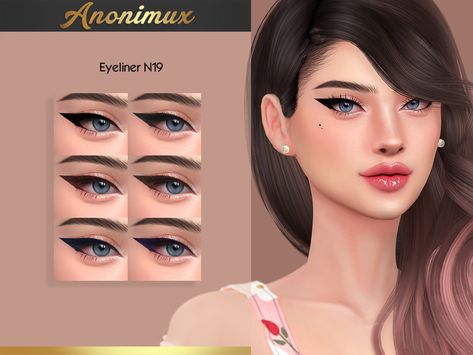 Sims 4 Henna Cc, Eyeliner Cc Sims 4, Ts4 Eyeliner, Sims Eyeliner, Eyeliner Egirl, Sims 4 Cc Eyeliner, Ts4 Makeup, Sims 4 Makeup, Cc Makeup