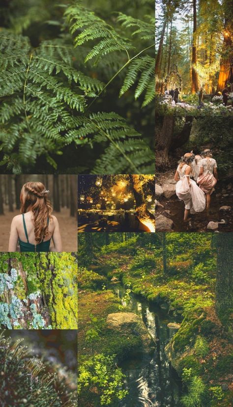 Forest Faerie Aesthetic, Forest Queen Aesthetic, Woodland Fairy Aesthetic, Green Fantasy Dress, Forest Moodboard, Botanical Witch, Green Dress Aesthetic, Forest Fairy Aesthetic, Fantasy Dress Aesthetic