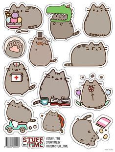 210 ideas de Cuaderno Digital en 2022 | libreta de apuntes, hojas decoradas para escribir, hojas de notas Pusheen Stickers Printable, Stikers Aesthetic, Pusheen Stickers, Stickers Random, Stickers Cool, Images Kawaii, Stickers Kawaii, Scrapbook Stickers Printable, Sticker Template