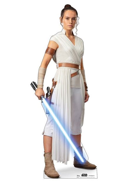 Rey (Star Wars IX) Cardboard Standup Cardboard Standee, Cardboard Standup, Knights Of Ren, Life Size Cutouts, The Rise Of Skywalker, Rise Of Skywalker, Fairs And Festivals, Rey Star Wars, Star Wars Costumes