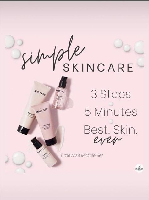 Try the new and improved miracle set and see all of thd new and holiday items available 😍 Mary Kay Miracle Set, Timewise Miracle Set, Mary Kay Consultant, Mary Kay Ash, Mary Kay Timewise, Simple Skincare Routine, Brown Eyeliner, Beauty Consultant, Skin Care Solutions