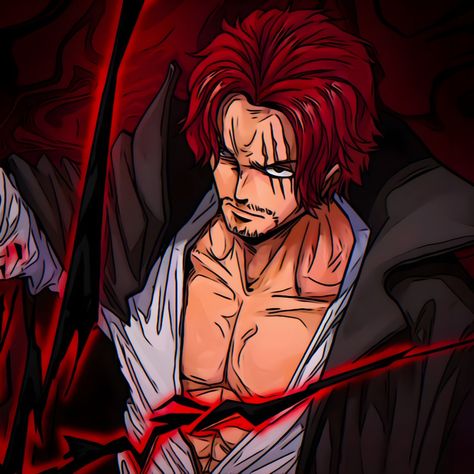 onepiece • #icons #shanks #fanart • icon by me Shanks Pfp Manga, One Piece Shanks Fanart, Shanks Manga Color, One Piece Aesthetic Icon, Mihawk Pfp, Shanks One Piece Fanart, Shanks Drawing, Shanks One Piece Icon, Shanks Wallpapers