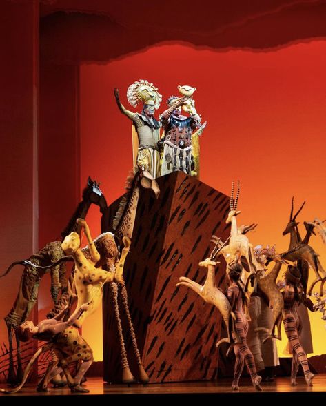 The Lion King Musical, Lion King Play, Lion King Musical, 2025 Moodboard, Lion King Jr, Lion King Broadway, Psychiatric Nursing, Set Design Theatre, The Lion King