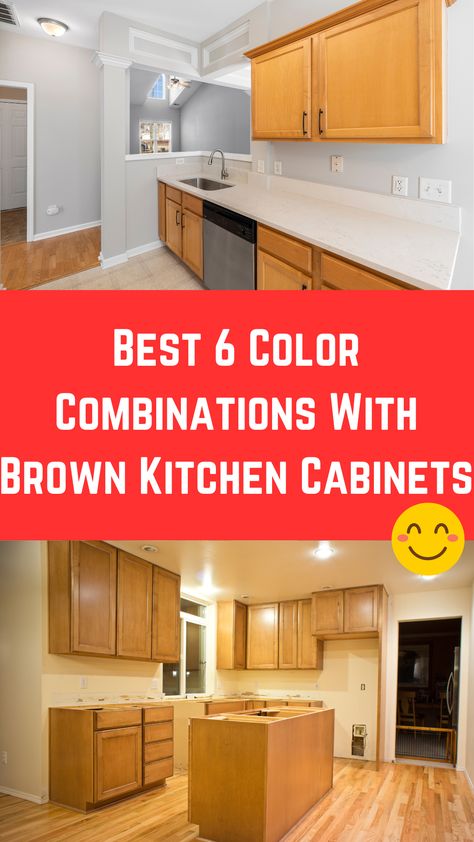 Best 6 Color Combinations With Brown Kitchen Cabinets (Interesting Ideas) Kitchen Paint Colors Brown Cabinets, Kitchen Color Ideas For Walls With Brown Cabinets, Paint Colors With Brown Cabinets, Kitchens With Light Brown Cabinets, Kitchen Paint With Brown Cabinets, Kitchen Wall Colors With Brown Cabinets Paint Colours, Kitchen Paint Colors With Brown Cabinets, Brown Paint For Cabinets, Kitchen Color Ideas With Brown Cabinets