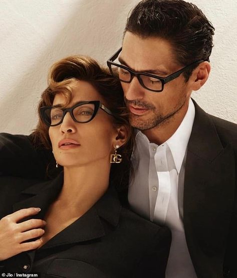 Eyewear Campaign, Dolce And Gabbana Eyewear, Lacy Lingerie, David Gandy, Black Lingerie, Womens Glasses, Mens Glasses, Dolce & Gabbana, Girl Crush