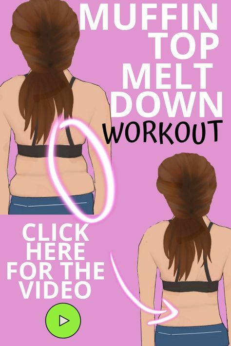 Muffin top, love handles or belly fat whatever you want to call it this stubborn fat that sits around our middle and be hard to shift. But with the right exercises and a healthy diet you can easily wave goodbye to those muffins tops. This video of mine has helped over a million women reduce theirs, and this is a free 7 minute home workout and do this for 7 days and you will be so excited with the inches you can lose. No excuse start right now. Lucy Yoga For Muffin Top Love Handles, Middle Belly Fat Exercise, Muffin Top Exercises At Home, Belly Fat Reduce Exercise, Jamie Eason Workout, Muffin Top Workout, Belly Workouts, Belly Flab, Muffin Top Exercises