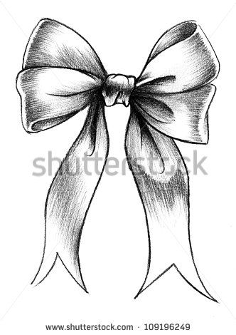 Bow (Hand Drawn) - stock photo Tattoo Lace, Bow Tattoo Designs, Garter Tattoo, Bow Drawing, Band Tattoos, Ribbon Tattoos, Muster Tattoos, Bow Tattoo, Sugar Skull Tattoos