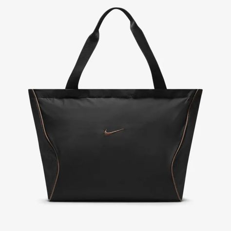 Men's Tote Bags. Nike ID Mens Tote Bag, Black Duffel Bag, Nike Essentials, Black Sportswear, Nike Bags, Gray Handbags, Men's Totes, Nike Id, Athleisure Casual