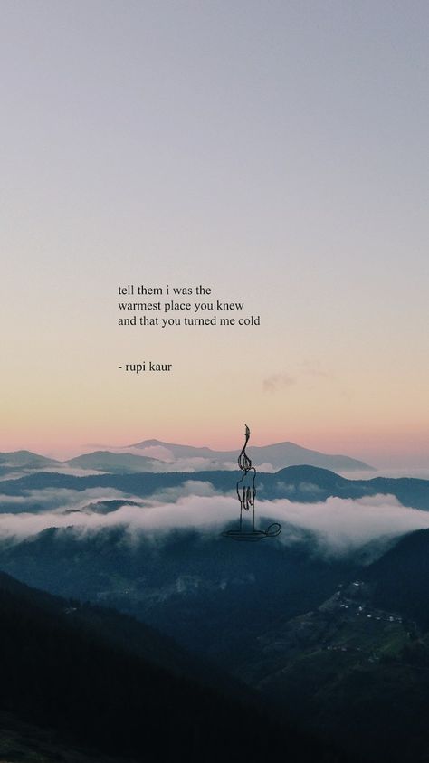 #wallpaper #lockscreen #rupikaur Rupi Kaur Quotes, Kpop Moodboard, Lockscreen Background, Poetry Wallpaper, Lockscreens Wallpapers, Inspirational Quotes From Books, Beautiful Ocean Pictures, Screen Savers Wallpapers, Small Quotes