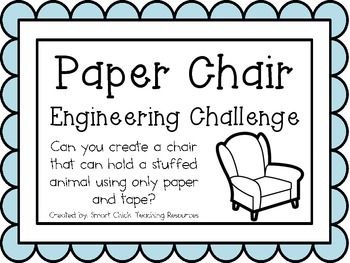 Paper Chair, Stem Club, Steam Challenges, Stem Engineering, Steam Ideas, Teaching Stem, Stem Lab, Stem Lesson, Engineering Challenge