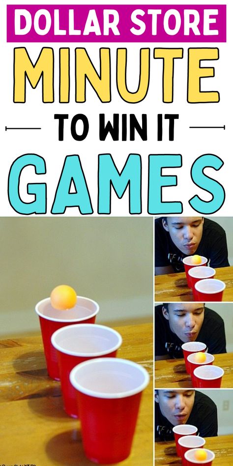 Great dollar store games for family game night. Learn how to make homemade games for family fun. Easy games for fun family challenges! Family Day Games, Game Night Ideas Family, Diy Family Games, Church Game Night, Kids Game Night, Family Games Indoor, Easy Party Games, Game Night Parties, Bathroom Remodel On A Budget