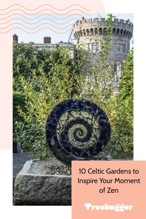 Here are our favorite Celtic gardens. Isle Of Iona, Singapore Garden, Sacred Garden, Irish Countryside, Sunken Garden, Book Of Kells, Standing Stone, Forest Path, Forest Spirit