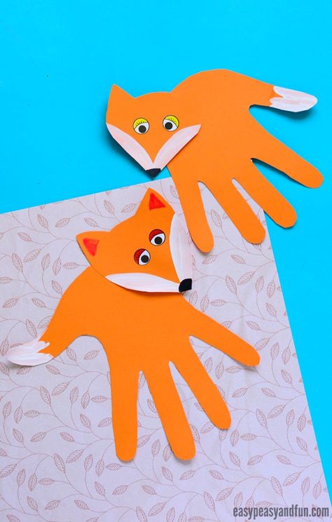 Fantastic Fox Crafts for Kids - Frugal Mom Eh! Kids Crafts Letters, Letter F Craft, Fox Craft, Zoo Crafts, Timmy Time, Paper Fox, Fox Crafts, Fox Kids, Easy Fall Crafts