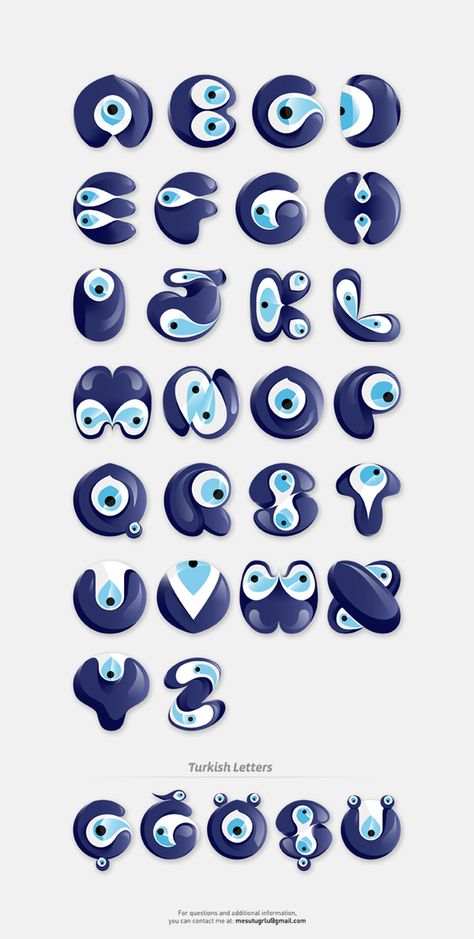 Evil Eye Tattoo, Evil Eye Art, Typography Served, Arabic Typography, Greek Evil Eye, Evil Eyes, Eye Tattoo, Font Design, Fonts Alphabet