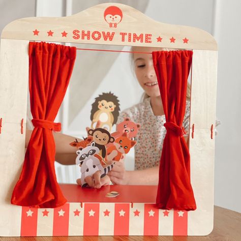 🎭✨ Unleash your child's imagination with our brand-new Wooden Tabletop Puppet Theater! ✨🎭 This charming theater is perfect for little storytellers, with its easy-to-fold design making storage a breeze. Crafted from high-quality wood, it’s not just a toy—it’s a gateway to endless creative adventures. 🎪 🌟 Features: Foldable Design: Simple to set up Sturdy Construction: Built to last through countless performances Easy to Decorate: Personalize with your own props and puppets! Encourage ima... Puppet Theater, Design Simple, Creative Kids, Puppets, Storytelling, Theater, Wood, High Quality, Quick Saves