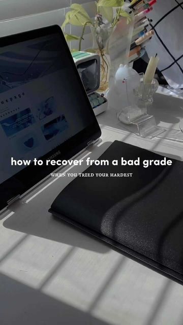 #1 Study Tips Page on Instagram: "Read caption ‼️ • • • Getting a bad score on an assignment can feel awful! But not to worry, here’s some tips on how you can ace the next one :) ⭐️ANALYZE what you got wrong on the last exam. The best way to improve is by looking at your past mistakes! Don’t look at at dimly the answers you got wrong, look at ways you could have studied differently to do better on the test. Did you simply read visually based concepts? Did you not look into how a system worked Notion Tour, School Tiktoks, Bad Student, Before An Exam, Last Exam, Bad Grades, Read Caption, Past Mistakes, Everyone Makes Mistakes