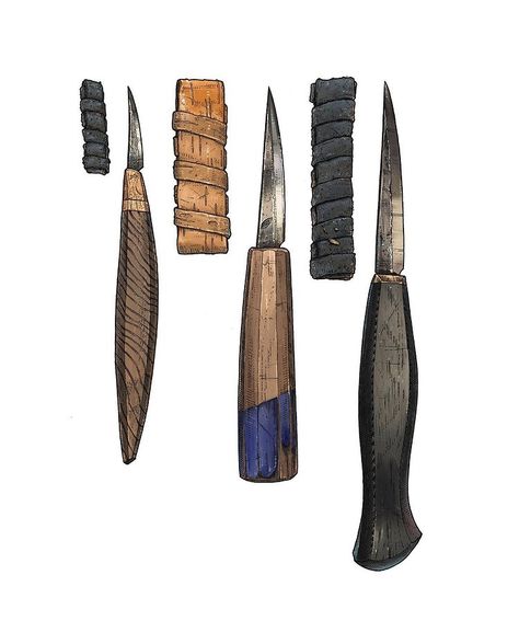 Forging Knives, John Phillips, Whittling Knife, Tactical Swords, Knife Patterns, Carved Spoons, Green Woodworking, Craft Knives, Knife Handle