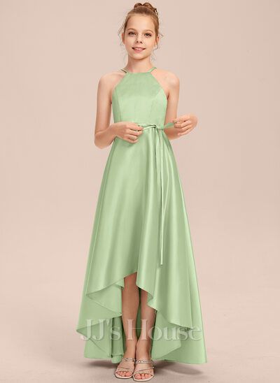 Bridesmaid Dresses Fall, Junior Party Dresses, Green Wedding Dresses, Sage Green Bridesmaid Dress, Dress Wedding Party, Fall Bridesmaid Dresses, Mint Green Dress, Simple Gowns, Girls Dresses Online