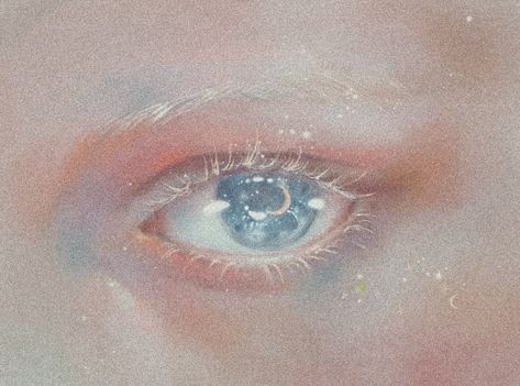 Qifrey Aesthetic, Glassy Eyes Drawing, Pearlescent Skin, Drowsy Eyes, Icy Eyes, Iridescent Eyes, Water Eyes, Pearl Eyes, Mermaid Eyes