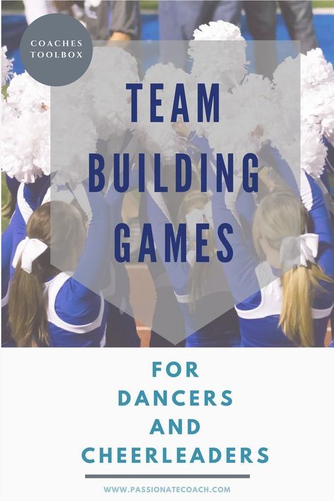 Bonding Games, Team Bonding Games, Mental Toughness Training, Team Bonding Activities, College Dance, Cheer Games, College Athlete, Cheer Tryouts, Youth Cheer