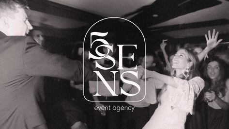 5SENS / Brand Identity for Event Agency on Behance Event Agency Branding, Event Company Branding, Event Design Branding, Brand Moodboard, Logo Event, Event Agency, Event Logo, Event Branding, Event Company