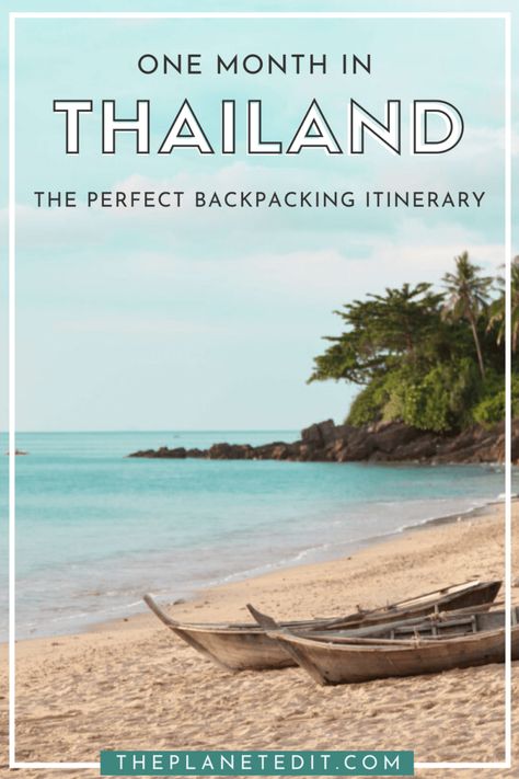 1 Month in Thailand: A Backpacker’s Travel Itinerary Backpacking Itinerary, Usa Summer, Laos Travel, Thailand Itinerary, Beautiful Adventure, Thailand Adventure, Myanmar Travel, Thailand Backpacking, Instagram Landscape