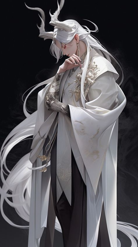 Chinese Dragon Human Form, A Silent Voice Anime, Fantasy Wall Art, Character Inspiration Male, Chinese Art Girl, Fantasy Male, Man Character, Kesha, Character Design Male