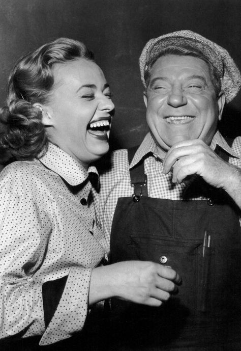 Happy Happy Happy Cinema | Top 10 Film List — Jeanne Moreau and Jean Gabin - Gas-Oil. Top 10 Films, Jean Renoir, Celebrity Smiles, Jean Gabin, Laughter The Best Medicine, Jeanne Moreau, French Cinema, Genuine Smile, Foreign Film