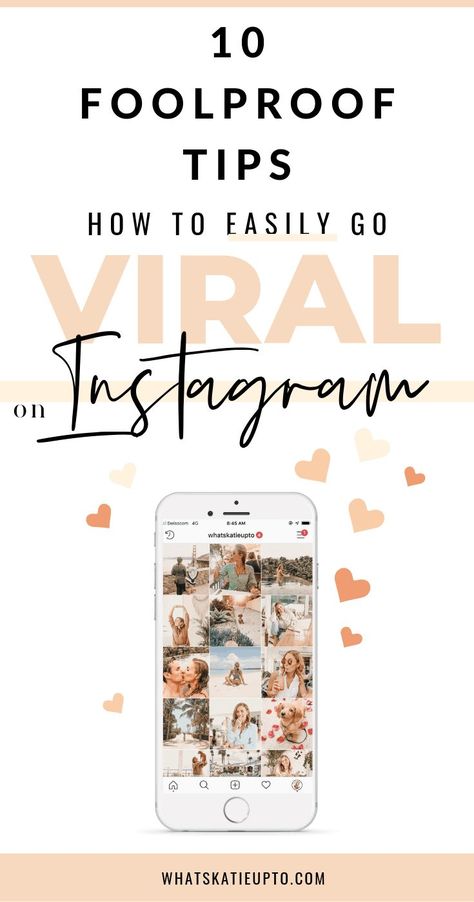 Are you wondering what type of content you need to create to go viral on Intagram? I teach 10 + tips to grow your intagram account and create viral posts. This is a step by step system how to go viral so check it out now #instagramtips #instahacks #instagrow #intagram | instagram tips, viral instagram posts, intagram hashtags, instagram growth Type Of Content, Instagram Marketing Strategy, Instagram Marketing Tips, Instagram Engagement, Social Media Planner, Instagram Strategy, How To Go, Instagram Growth, Instagram Influencer