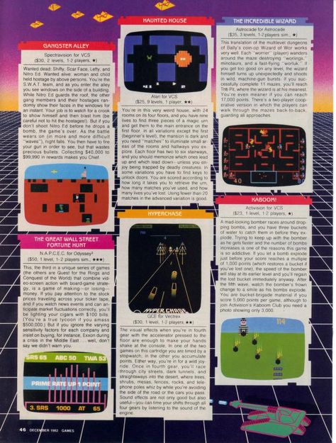 Retro Game Magazine, Magazine Games Design, Gaming Magazine Layout, 80s Magazine, Gaming Magazine, Game Magazine, Video Game Magazines, Gaming Magazines, 잡지 레이아웃