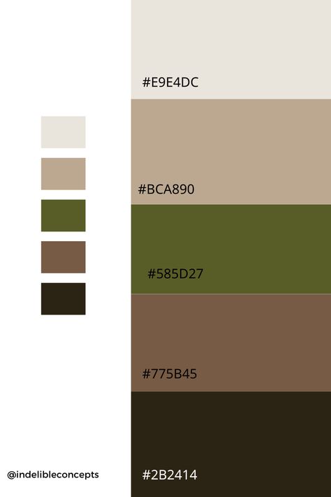 Colour Pallete Earth Tones, Brown Green Beige Color Scheme, Beige Brown Green Aesthetic, Dark Green And Brown Aesthetic Room, Brown Beige Colour Palette, Brown Tan Green Color Palette, Dark Beige Color Palette, Green Beige Brown Color Palette, Green Brown Color Palette Earth Tones