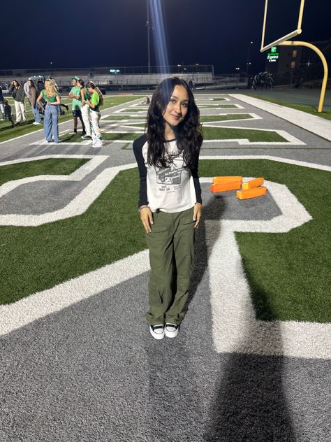 green kim cargo pants brandy melville & top from brandy as well @ a football game hehe Brandy Melville Kim Pants, Kim Cargo Pants, Kim Cargo Pants Brandy Melville, Cargo Pants Brandy Melville, Green Kim Cargo Pants Brandy Melville, 2015 Brandy Melville, Brandy Melville Amara Top, Brandy Melville Top, 2018 Brandy Melville