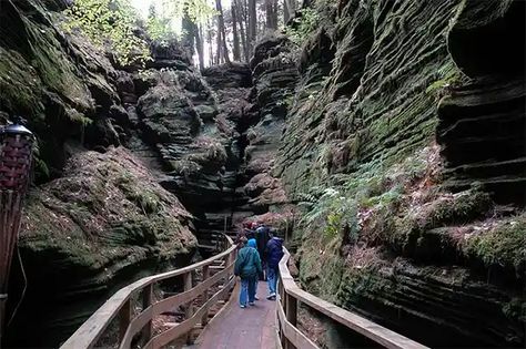 Witches Gulch - Wisconsin Dells, Location, Ticket Prices [2024] Witches Gulch, Wi Dells, Usa Bucket List, Wisconsin Dells, House On The Rock, Scenic Beauty, Boat Tours, Family Vacation, Lake House