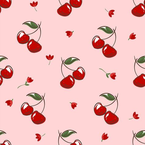 Cherries Illustration, Cherry Cartoon, Cherry Background, Cherry Illustration, Cherry Boom, Candle Painting, Cherry Festival, Festival Merchandise, Cherry Season