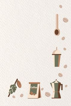 Coffee Shop Wallpaper, Coffee Wallpaper Iphone, Coffee Template, Coffee Mockup, Food Background Wallpapers, Wallpaper Coffee, Coffee Background, Coffee Poster Design, Coffee Advertising