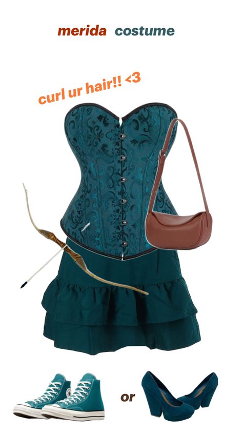 made by me #halloween #costume #halloweencostume #outfit #viral #trending Merida Outfit, Merida Costume, Costume Outfits, Halloween Outfits, Made By Me, Halloween Costume, Halloween Costumes, Halloween