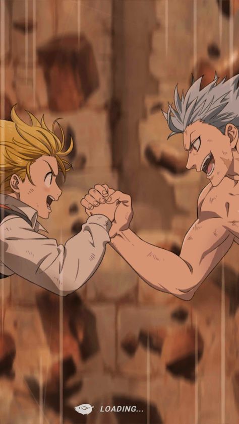 Baste Prison Reunion (Seven Deadly Sins Grand Cross) Capital Sins, Seven Deady Sins, Grand Cross, Seven Deadly Sins Anime, 7 Deadly Sins, Deadly Sins, Seven Deadly Sins, Cute Anime Wallpaper, Otaku Anime